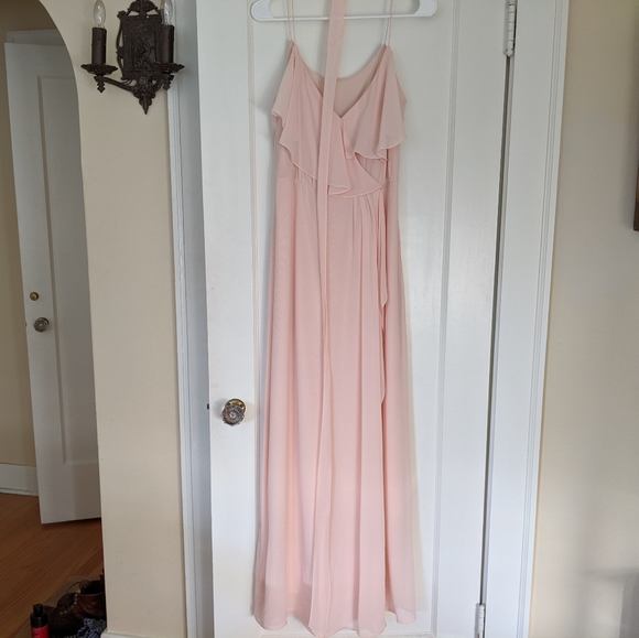 Nouvelle Amsale Peach Bridesmaid dress - Picture 3 of 7